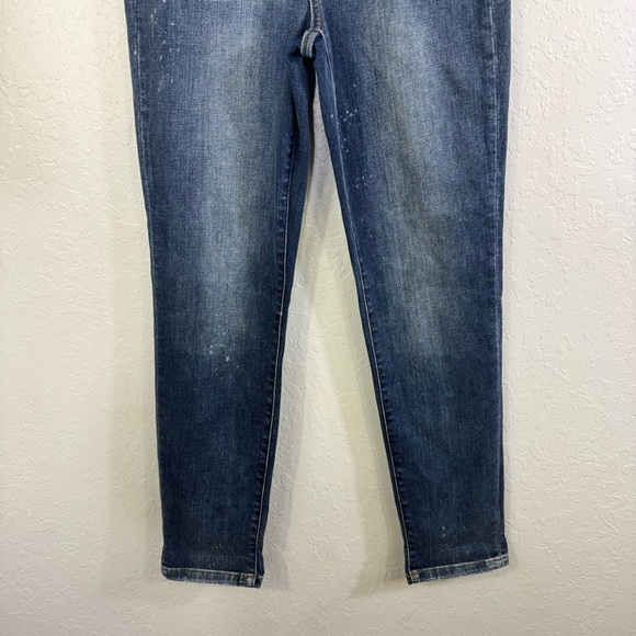 Judy Blue jeans splatter print  1 denim stretchy high‎ rise Women's Blue Jeans - Picture 4 of 12